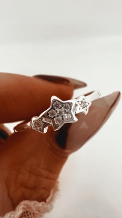 ANILLO SARAI PLATA 925 - comprar online