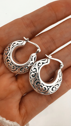 AROS ALADIN PLATA 925 en internet