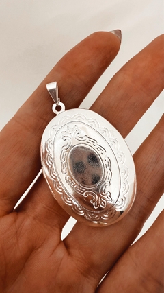 RELICARIO LORE PLATA LAMINADA - comprar online