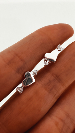 AROS BELGICA PASANTE PLATA 925 - comprar online