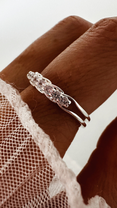 ANILLO TEOS PLATA LAMINADA en internet