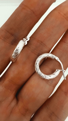 AROS XIARA PLATA 925 en internet