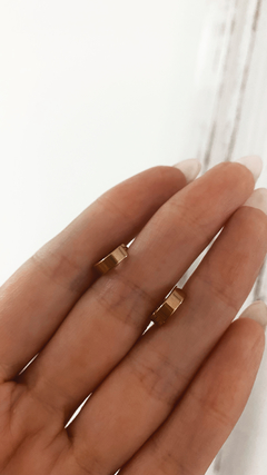 OFERTA AROS PUPU ACERO ROSE