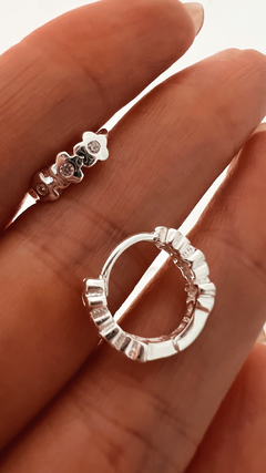 AROS JANAH PLATA 925 - comprar online