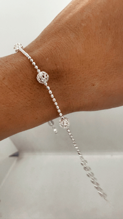 PULSERA LUANA PLATA 925 - D'Amico Joyas