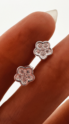 AROS ALONDRA PASANTE PLATA 925 - comprar online