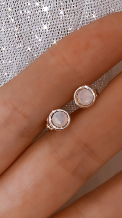 AROS PASANTES ROSA AURORA CRISTAL