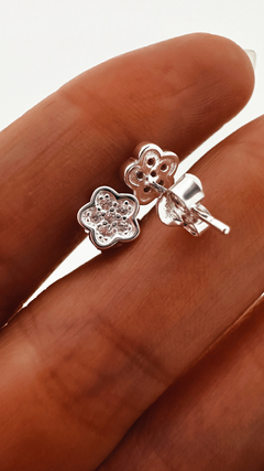 AROS ALONDRA PASANTE PLATA 925
