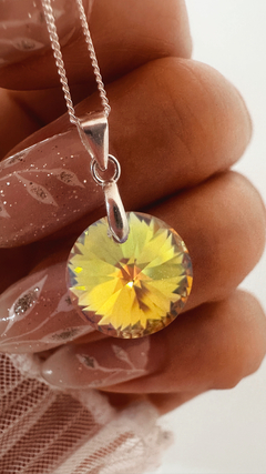 CONJUNTO LIKE CRISTAL PLATA 925 - comprar online
