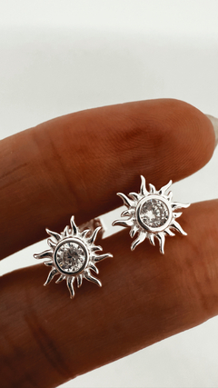 AROS SOLEIL PLATA 925 - comprar online