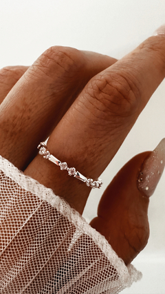 ANILLO MANY PLATA LAMINADA