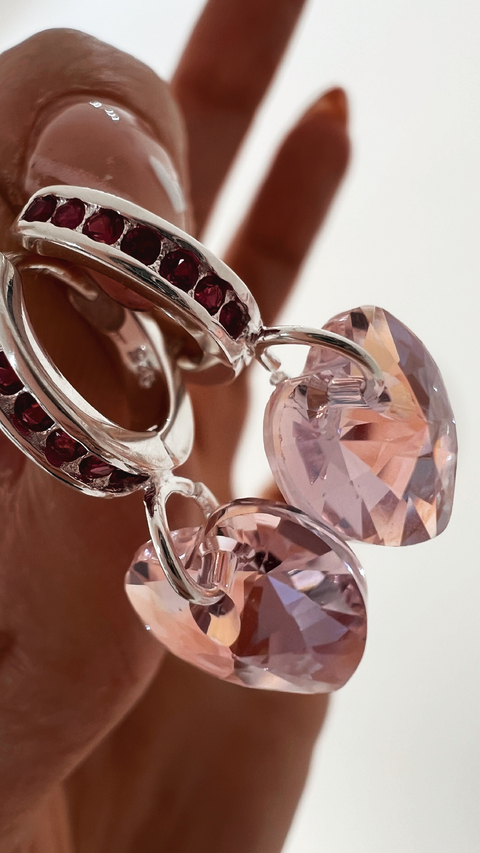 AROS ALMA PLATA 925 CRISTAL