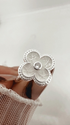ANILLO VAN WHITE PLATA 925 - D'Amico Joyas