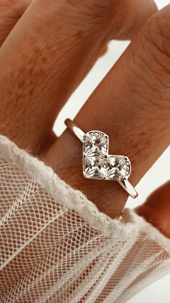 ANILLO ELENA PLATA 925 - comprar online