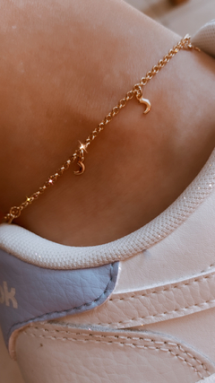 TOBILLERA CREPÚSCULO ORO 18 K BP - D'Amico Joyas