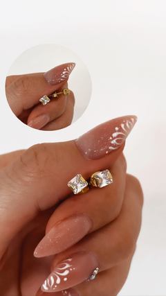 AROS PASANTE DORADO CUADRADO BP