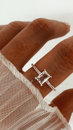 ANILLO DIAMBLOC PLATA 925 - comprar online