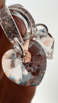 AROS JONICA PLATA 925 CRISTAL