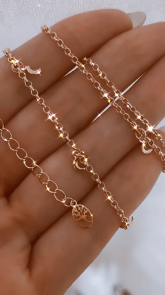 CHOKER NEW MOON ORO ROSE BP