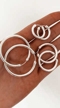 AROS VITRA PLATA 925