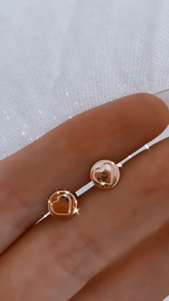 AROS SELLO CORAZON ORO ROSE BP - comprar online