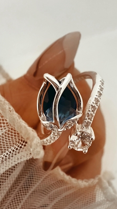 ANILLO TUBLUE AJUSTABLE PLATA 925 - comprar online