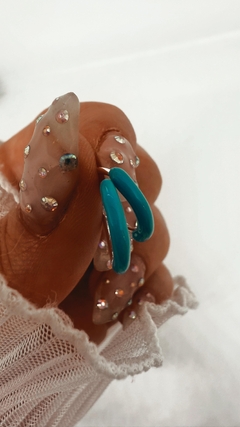 AROS HUGGIES CELESTE ESMALTADO BP - comprar online