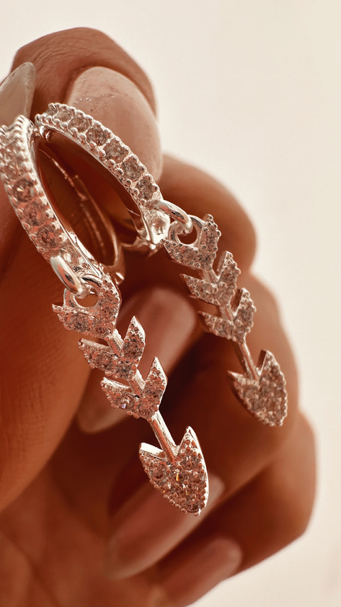 AROS FLECHIX PLATA LAMINADA