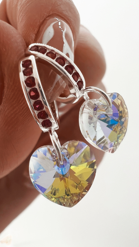 AROS ACRA PLATA 925 CRISTAL