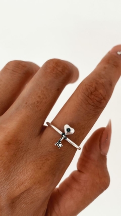 ANILLO BABETTE PLATA 925