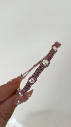 PULSERA MACRAMÉ AGATA BP