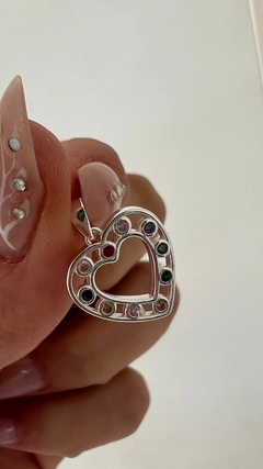 DIJE COLORIDO PLATA 925 - comprar online