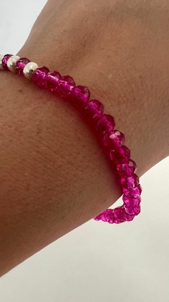 PULSERA ELÁSTICA FUXIA BOOGIE BP - comprar online