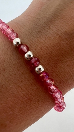 PULSERA ELÁSTICA ROSA SUAVE BP