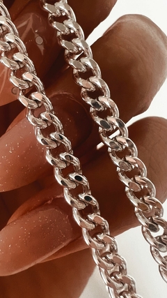 CADENA GROUMET 5 PLATA UNISEX