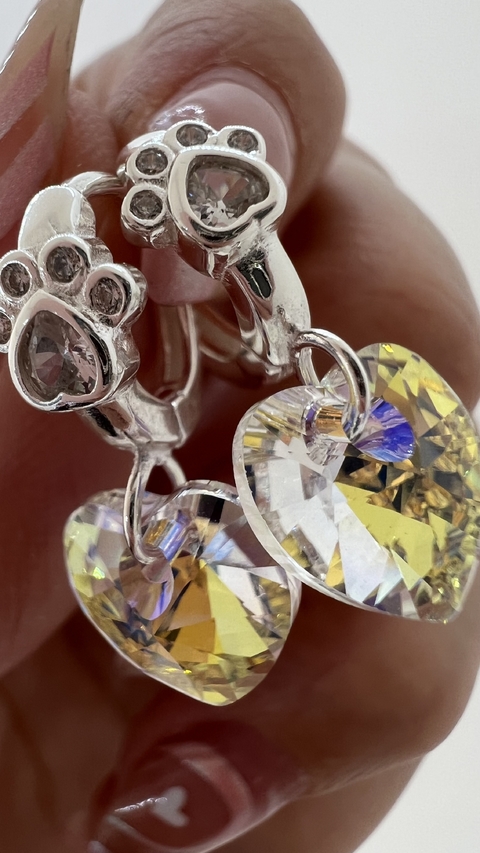 AROS ALL TIME CRISTAL PLATA 925