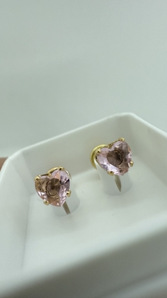 ABRIDORES CORAZON ROSA CHICO ORO en internet