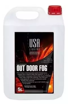 Liquido De Humo Usa Liquids Out Door Fog 5 Litros Exterior - comprar online