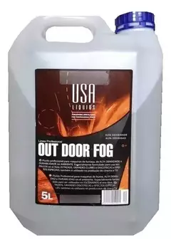 Liquido De Humo Usa Liquids Out Door Fog 5 Litros Exterior en internet