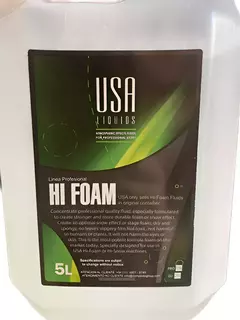 Liquido Para Máquinas De Espuma Usa Liquids Hi Foam X 5 Lts