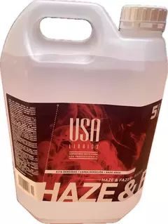 Liquido Para Maquina De Niebla Usa Liquids Haze & Fazer Agua - comprar online