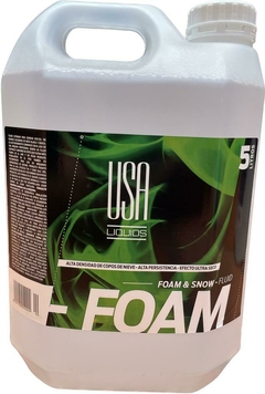 Liquido Para Máquinas De Nieve Usa Liquids Foam X 5 Lts