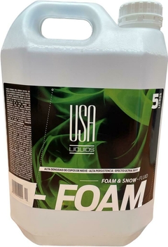 Liquido Para Máquinas De Nieve Usa Liquids Foam X 5 Lts en internet