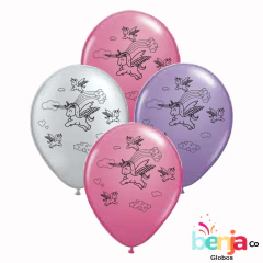 GLOBOS ESTAMPADOS UNICORNIO CUERPO