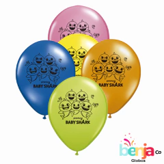 GLOBOS ESTAMPADOS BABY SHARK
