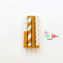 BENGALA PACK DORADO/BLANCO X4