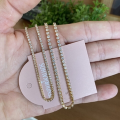 Ck 0068: Chokers rivieras. Vendidas separadamente.