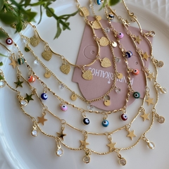 Ck 0056: Chokers diversas. Vendidas separadamente.