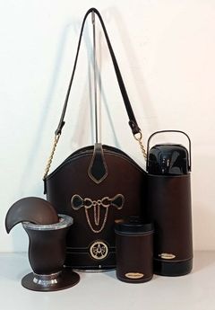 KIT ARAGANA COM 6 PÇS REF:136 PRETO