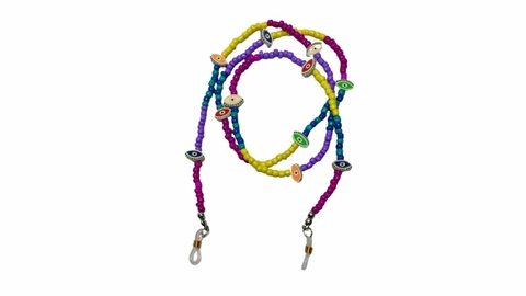 CORDINHA PARA ÓCULOS DE MIÇANGAS COLORIDA